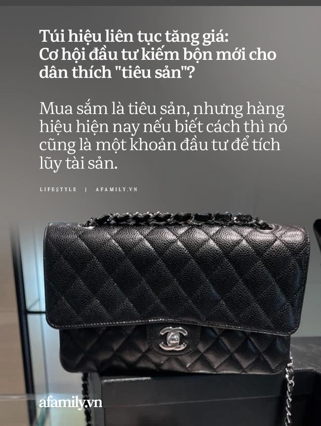 Đầu tư hàng hiệu là một cách tích lũy tài sản.